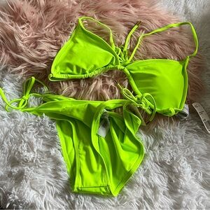 Forever 21 Neon Green Bikini
